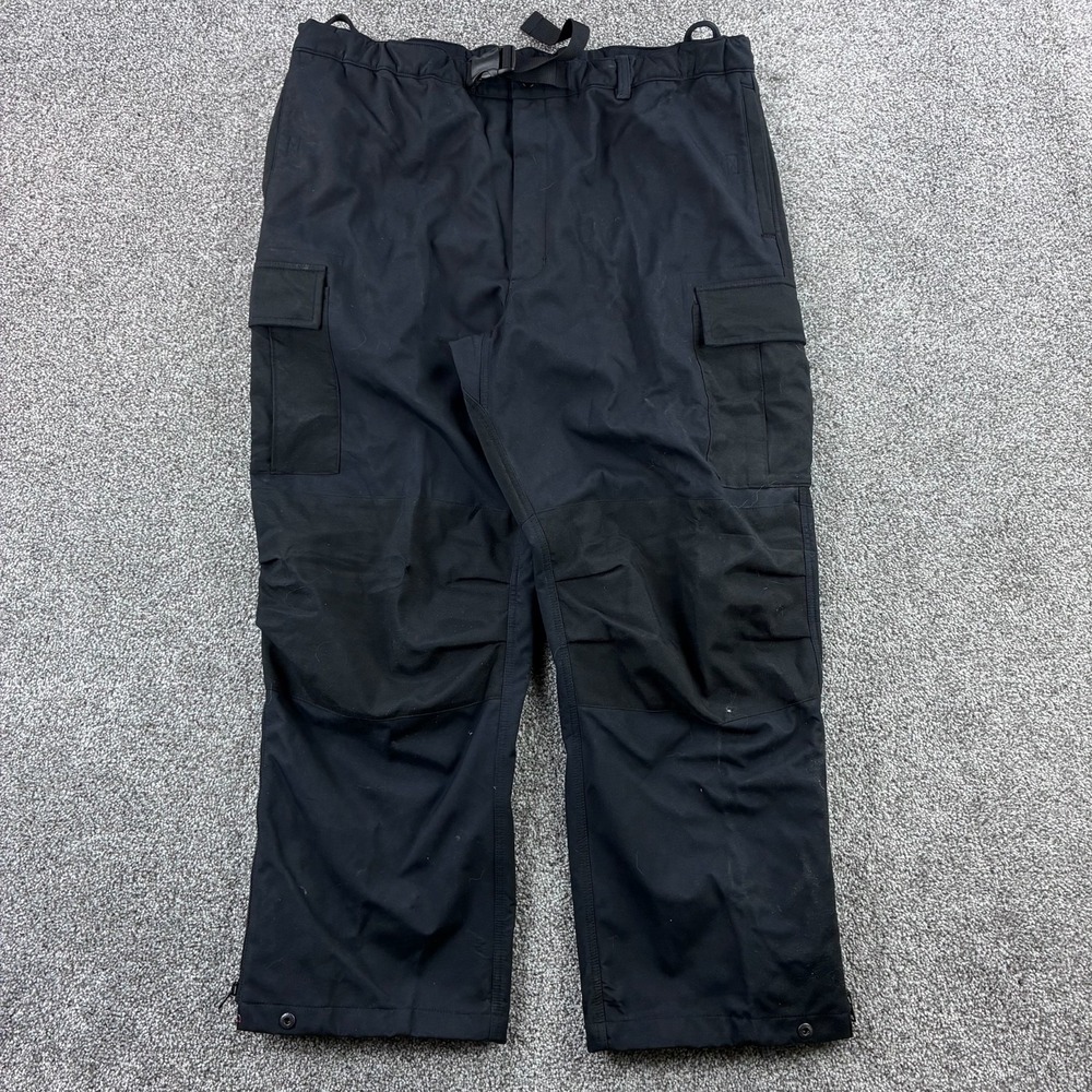 Duluth Trading Whaleback Pants Mens Large x 30 Black Waterproof Insulated Cargo